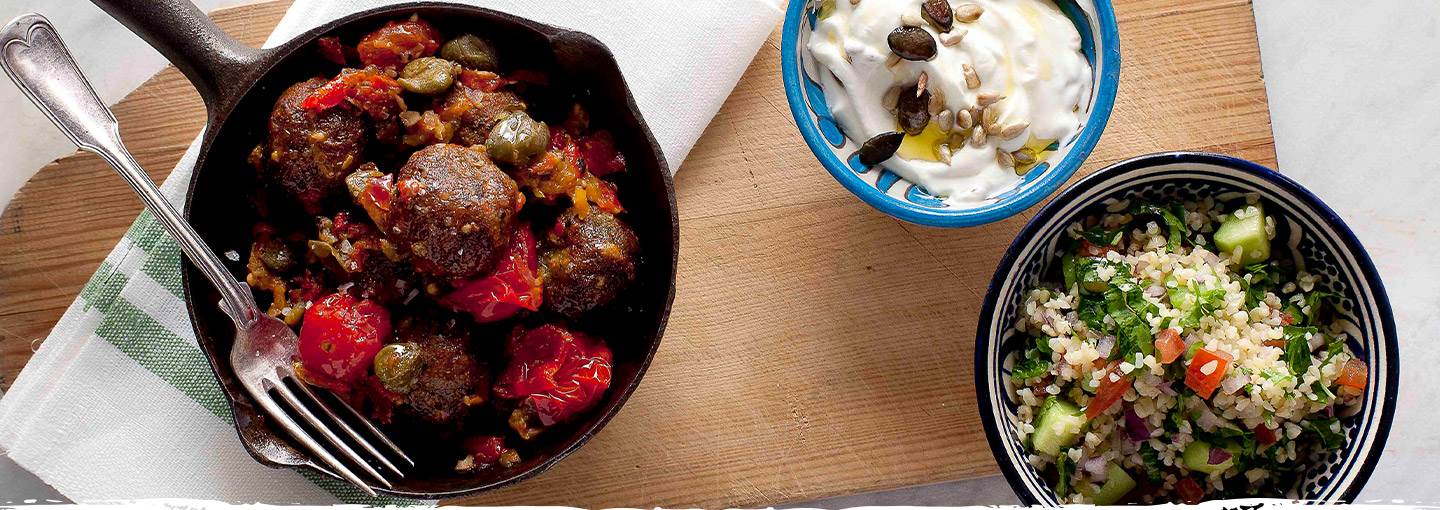 Falafel - friteerattuja kikhernepalloja