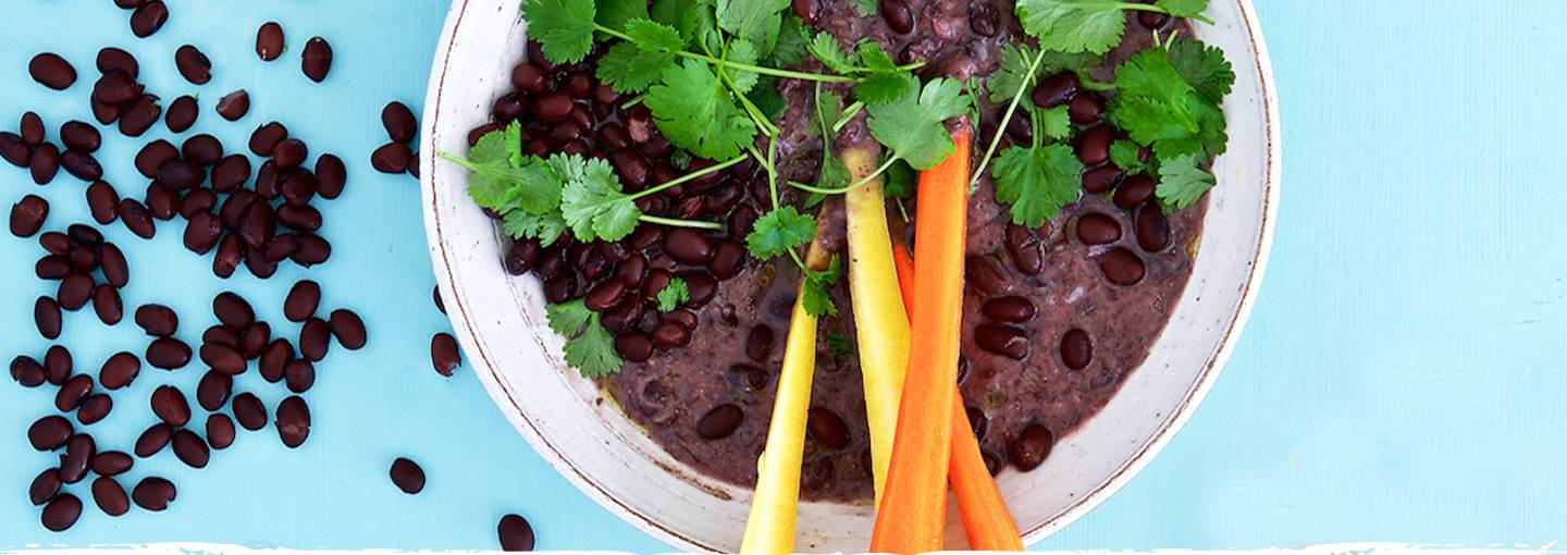 Frijoles – papudippi chilillä ja korianterilla